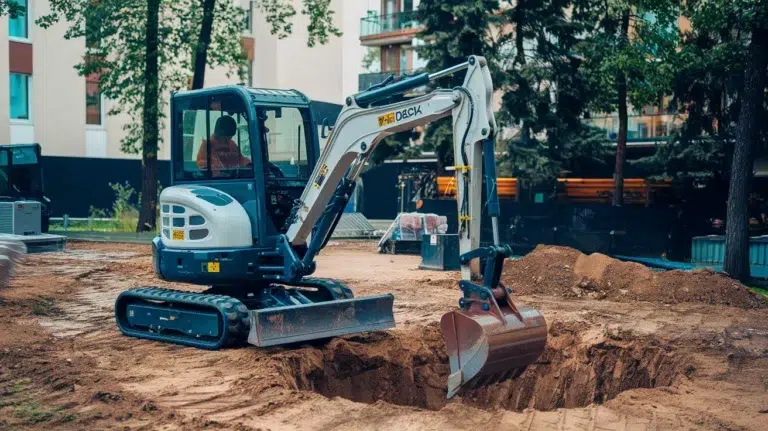 Hvilke maskiner er nødvendige for nybygg og tilbygg?
