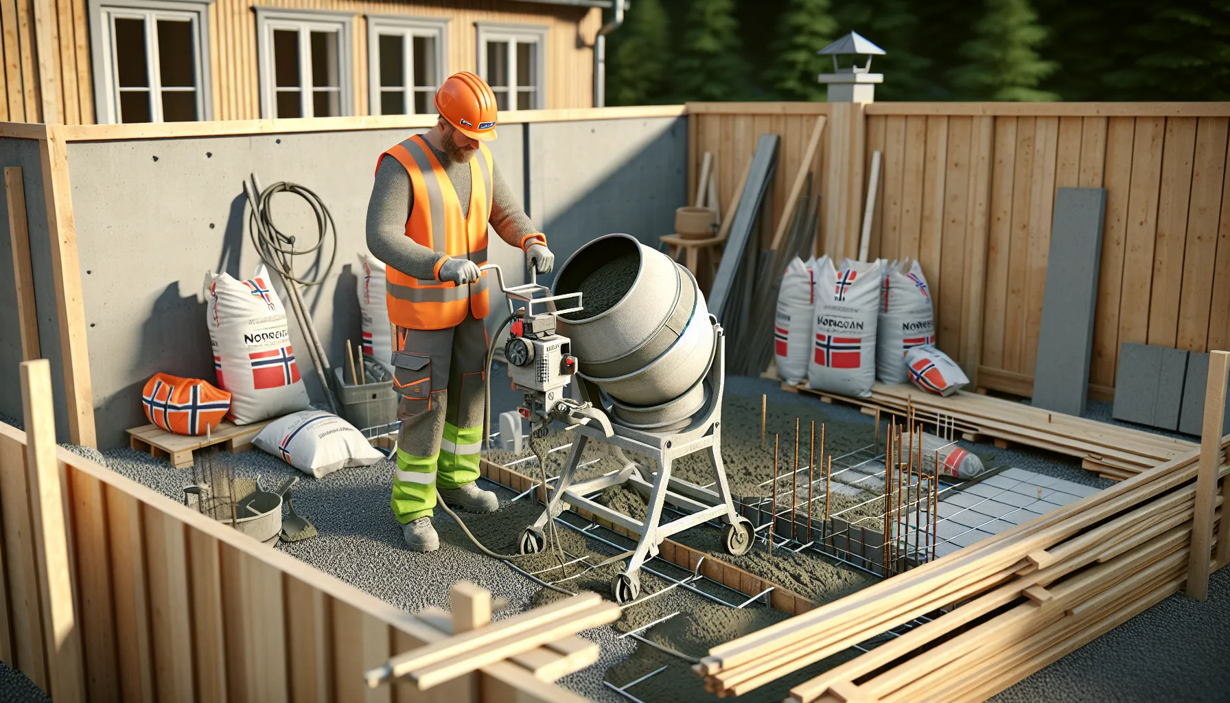 Hvordan velge riktig betongblander til sm&aring; byggeprosjekter &ndash; tips for et vellykket resultat &ndash; illustrasjon 2