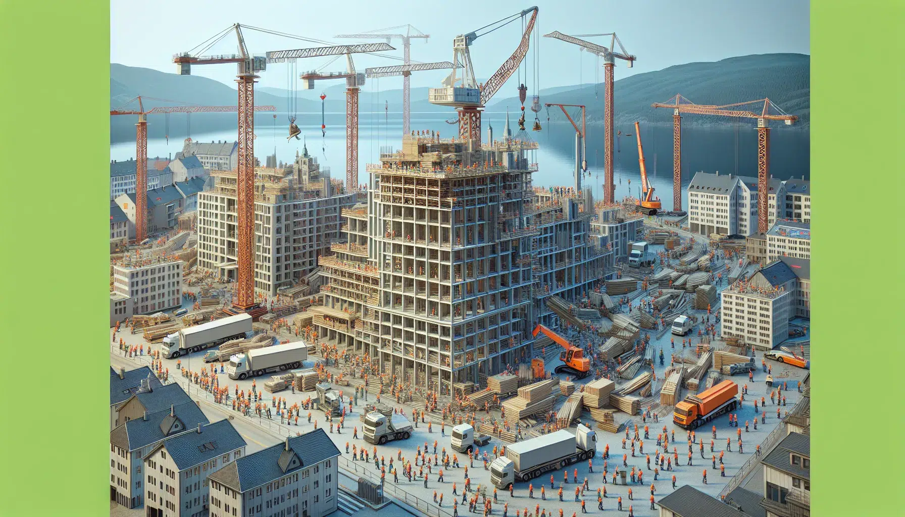 Kraner i byggebransjen: hvilken type passer ditt prosjekt? Guide til riktig valg &ndash; illustrasjon 1