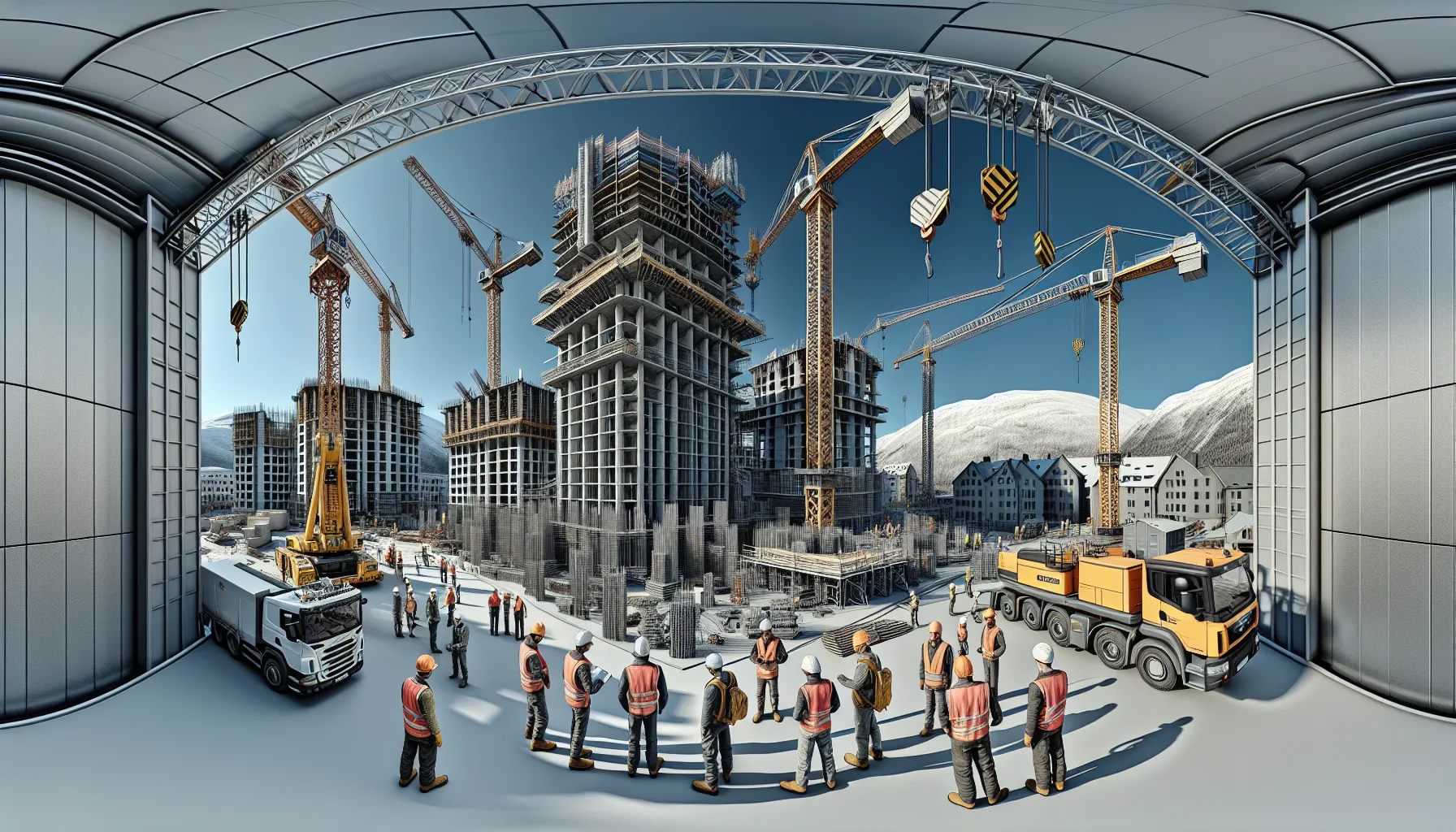 Kraner i byggebransjen: hvilken type passer ditt prosjekt? Guide til riktig valg &ndash; illustrasjon 2