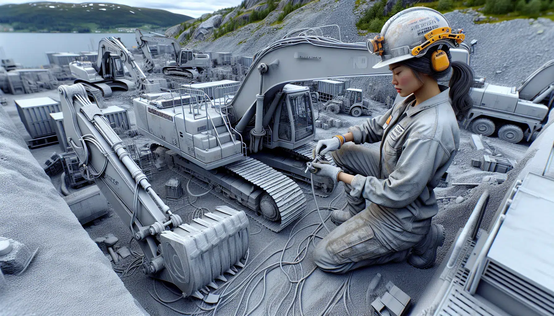 N&aring;r b&oslash;r du skifte olje og filtre p&aring; anleggsmaskiner? Slik forlenger du maskinens levetid &ndash; illustrasjon 2