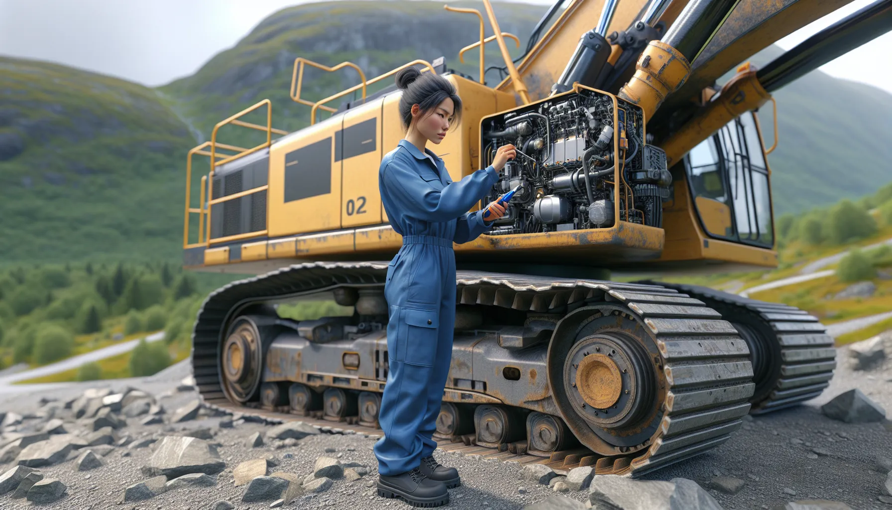 N&aring;r b&oslash;r du skifte olje og filtre p&aring; anleggsmaskiner? Slik forlenger du maskinens levetid &ndash; illustrasjon 1