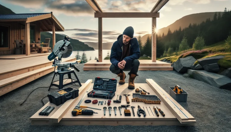 Slik velger du riktig verktøy for å bygge en carport